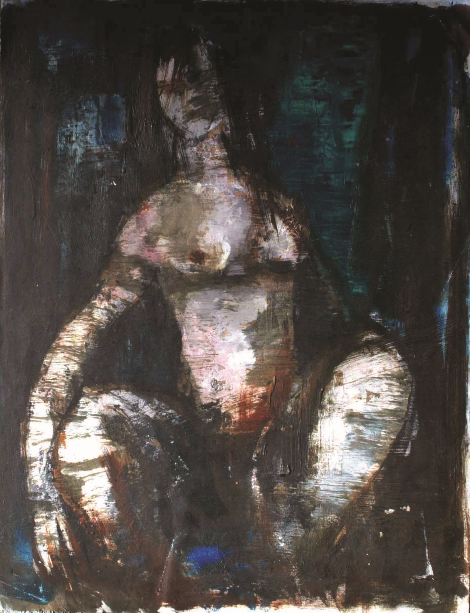 Walter Bernstein - „Magdalena“, Öl auf Leinwand, 70er Jahre